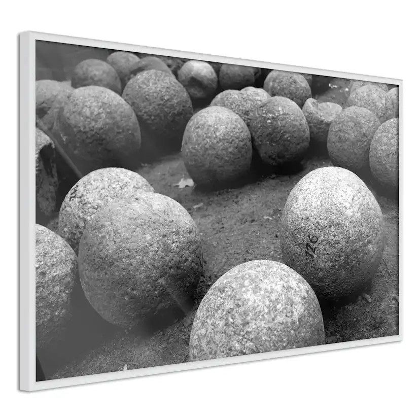 Poster Artgeist Affisch Stone Balls