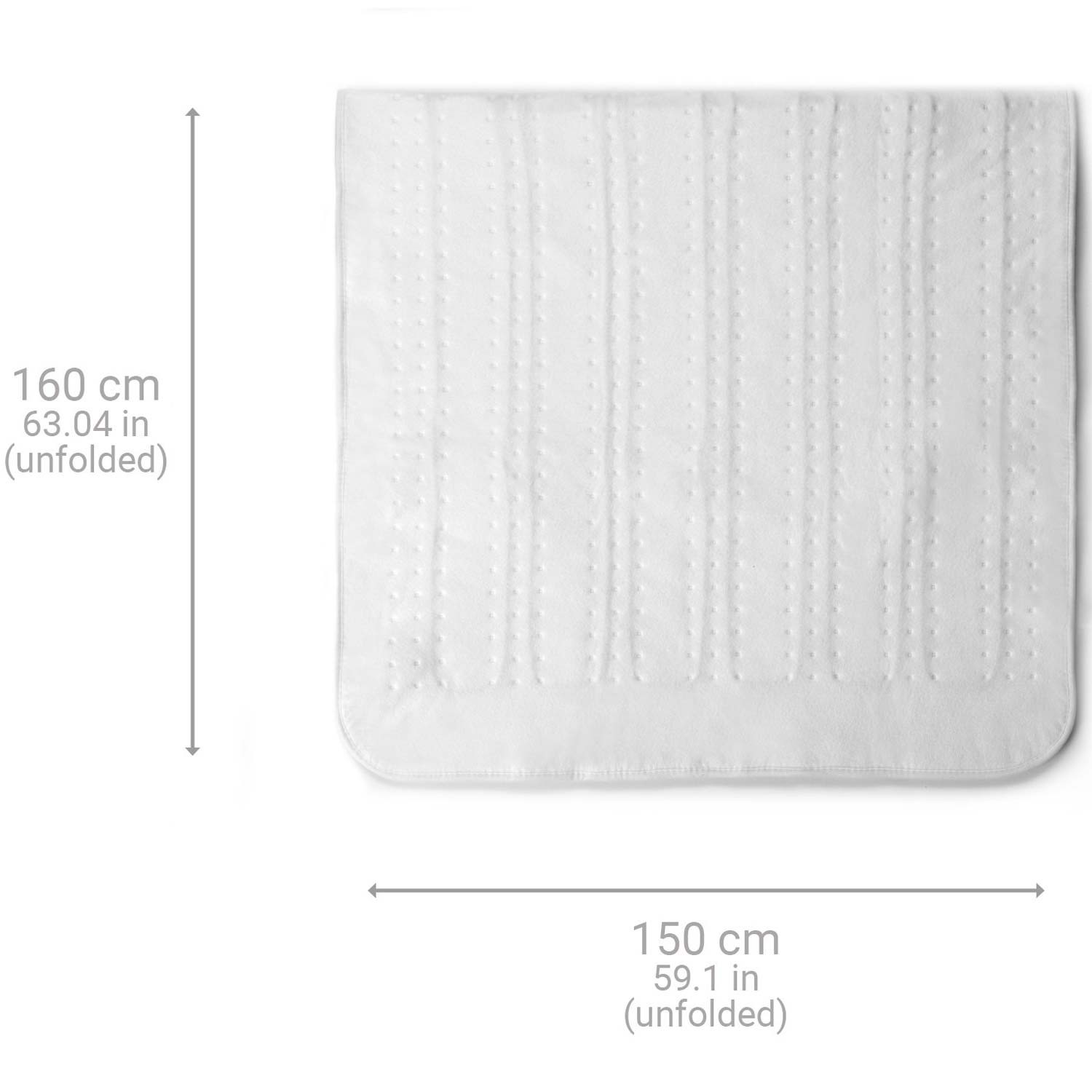 Värmemadrass Kingsize HU676 150x160cm