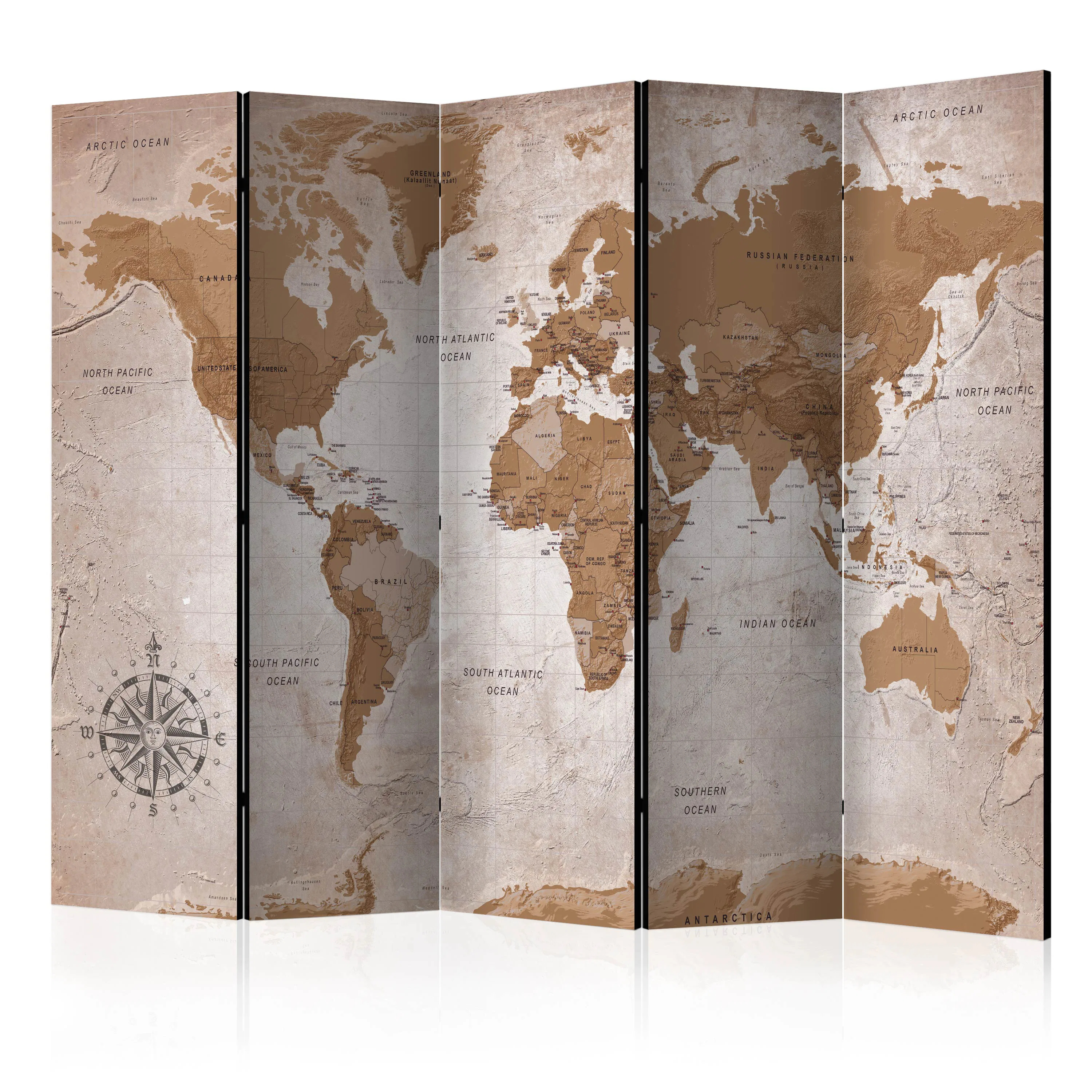Rumsavdelare Skärmvägg Arkiio Oriental Travels 225x172 cm
