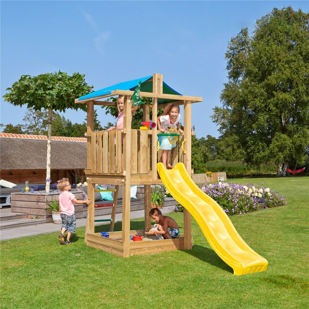 Lektorn Jungle Gym Hut inkl. rutschkana