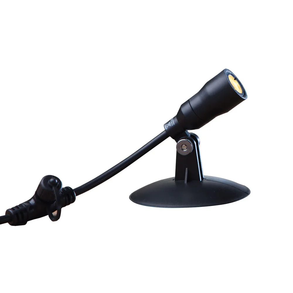 Spotlight Heissner Smart Light 1W Varmvit Svart