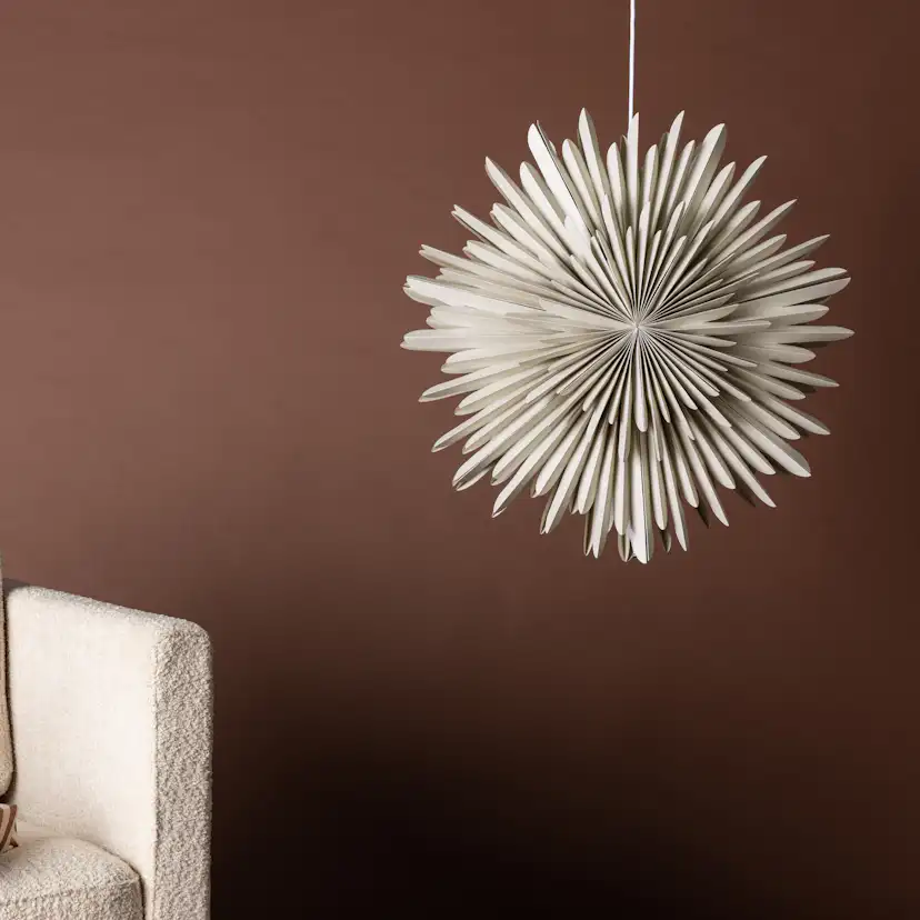 Sälen 60cm Pendant Lamp - Beige / Beige Beige, 60 cm