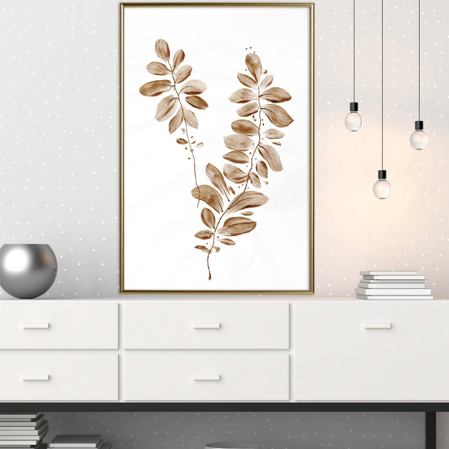 Poster Artgeist Affisch August Leaves