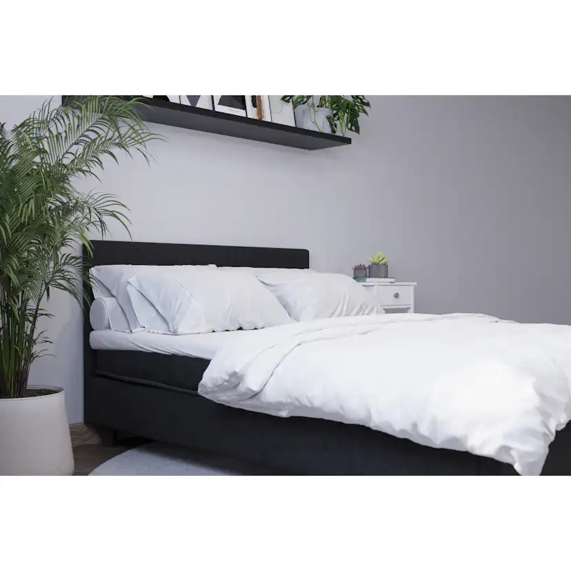 Kontinentalsäng Basic Home Billingen Komplett Sängpaket 180x200 cm med Sänggavel