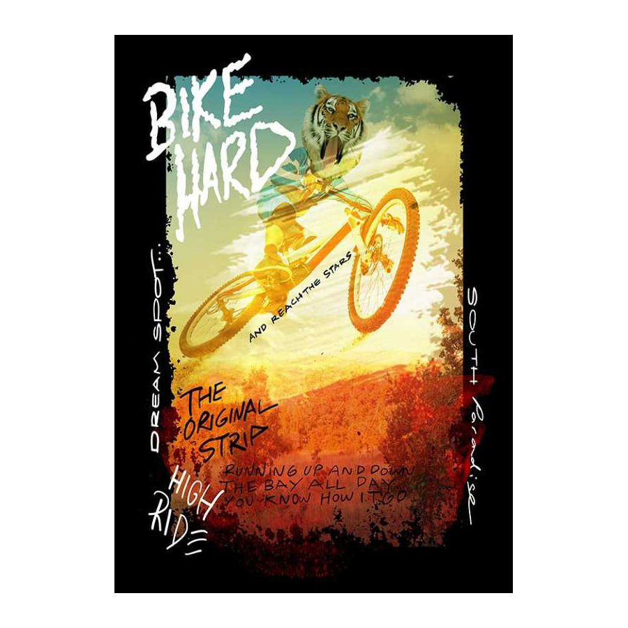 Poster Gallerix Bike Hard