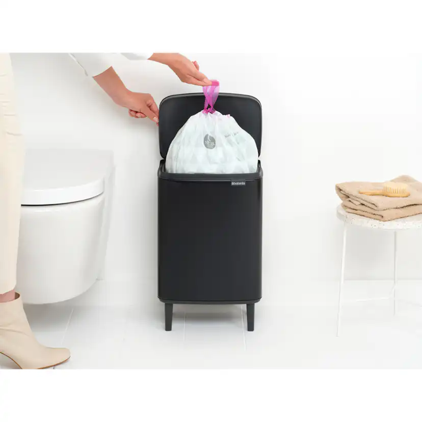 Bo Avfallshink Hög 12L - Matt Black Matt Svart