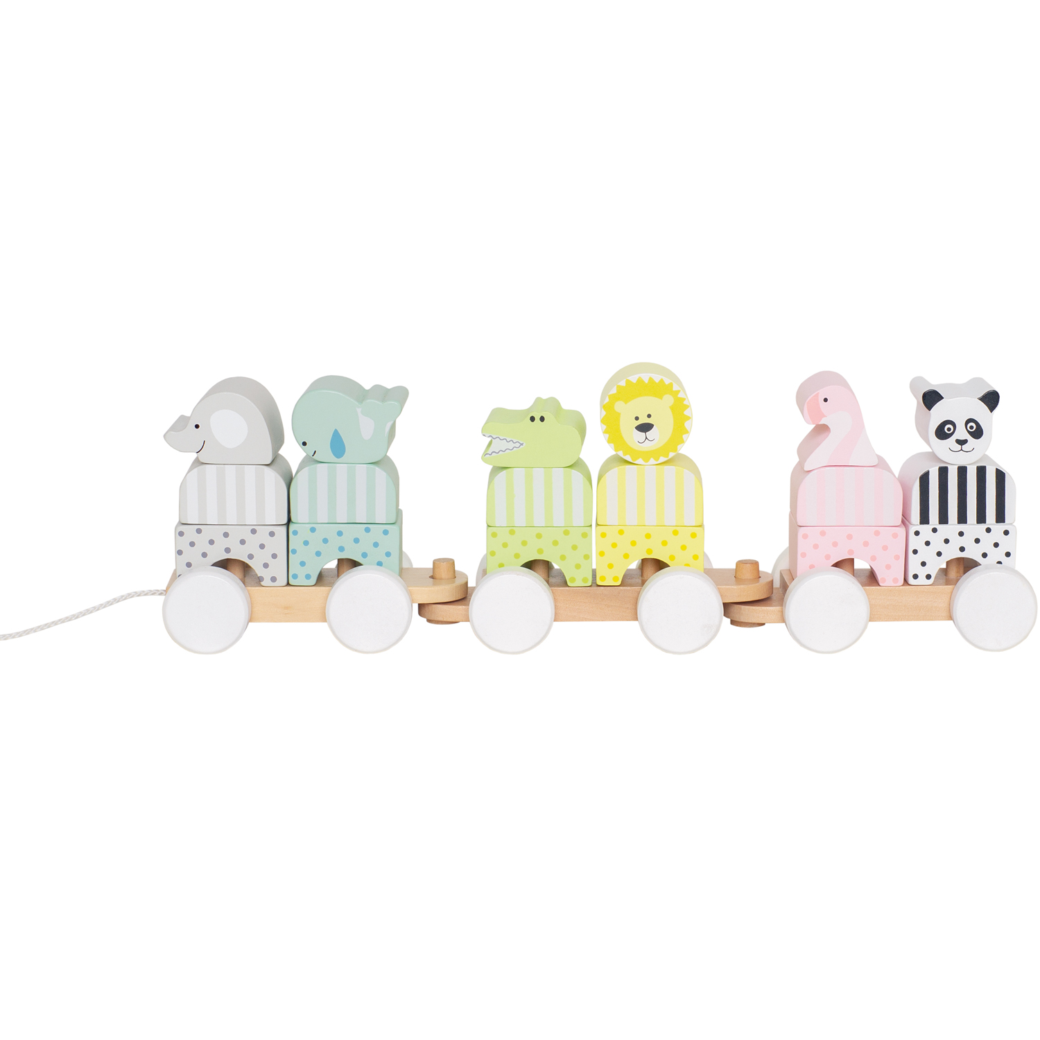 Dragleksak Jabadabado Safarivagn Med Klossar