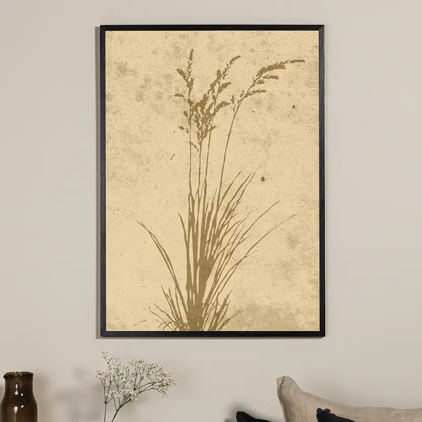 Posters Venture Home Plant Art Beige