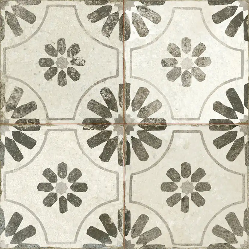 Klinker Tenfors FS Blume Black 45x45 cm