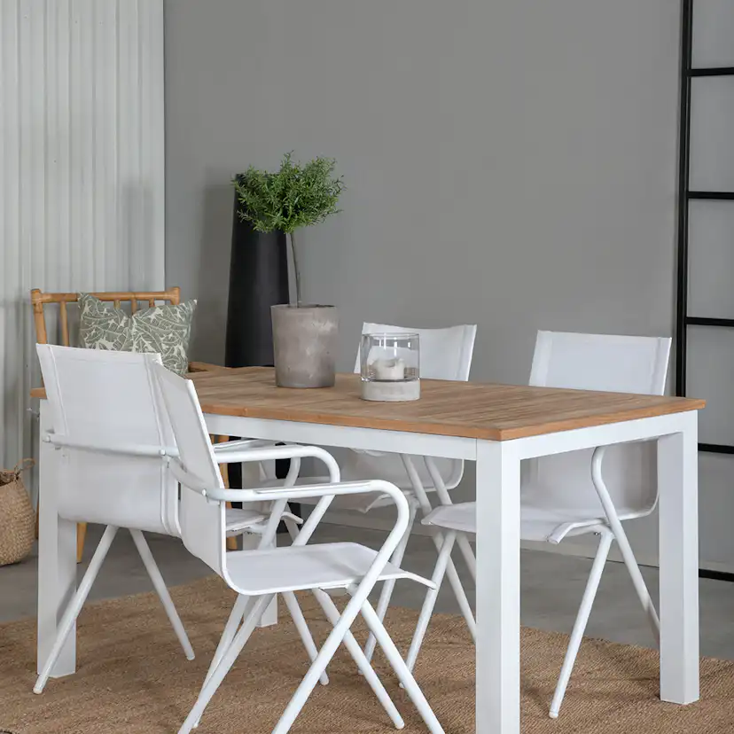 Matgrupp Venture Home Pave med 4 Act Stolar L: 152 cm