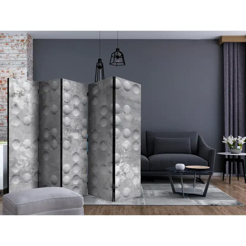 Rumsavdelare Skärmvägg Arkiio Dancing Bubbles II 225x172 cm