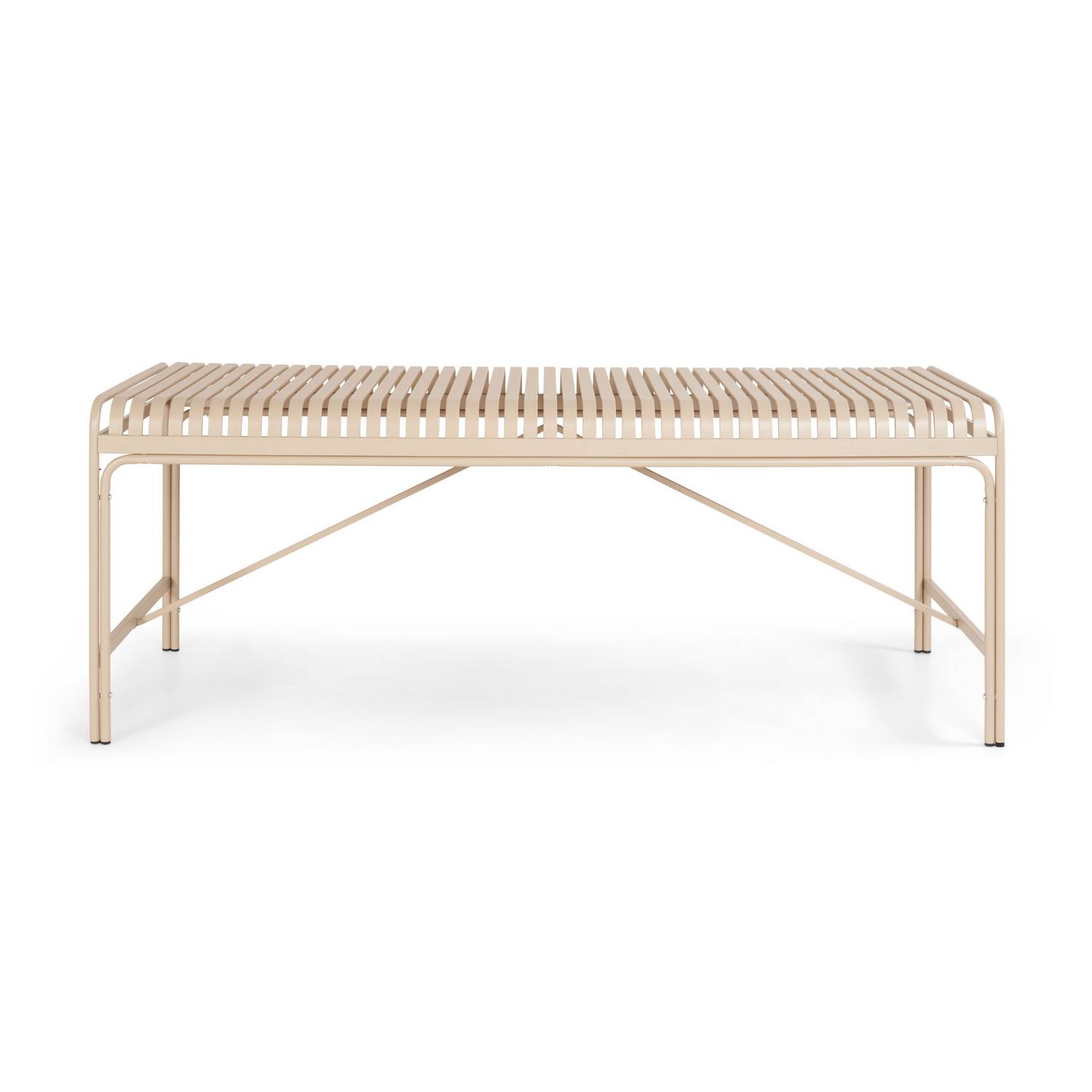 Trädgårdsbord Comfort Garden Jarva Stort Rektangulärt Matbord Utomhus 200 cm i metall