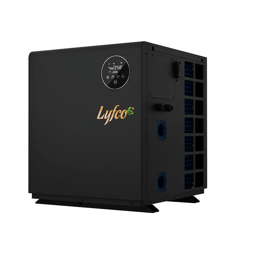 Poolvärmepump Lyfco Vertikal Inverter 7kW Med WiFi-Styrning