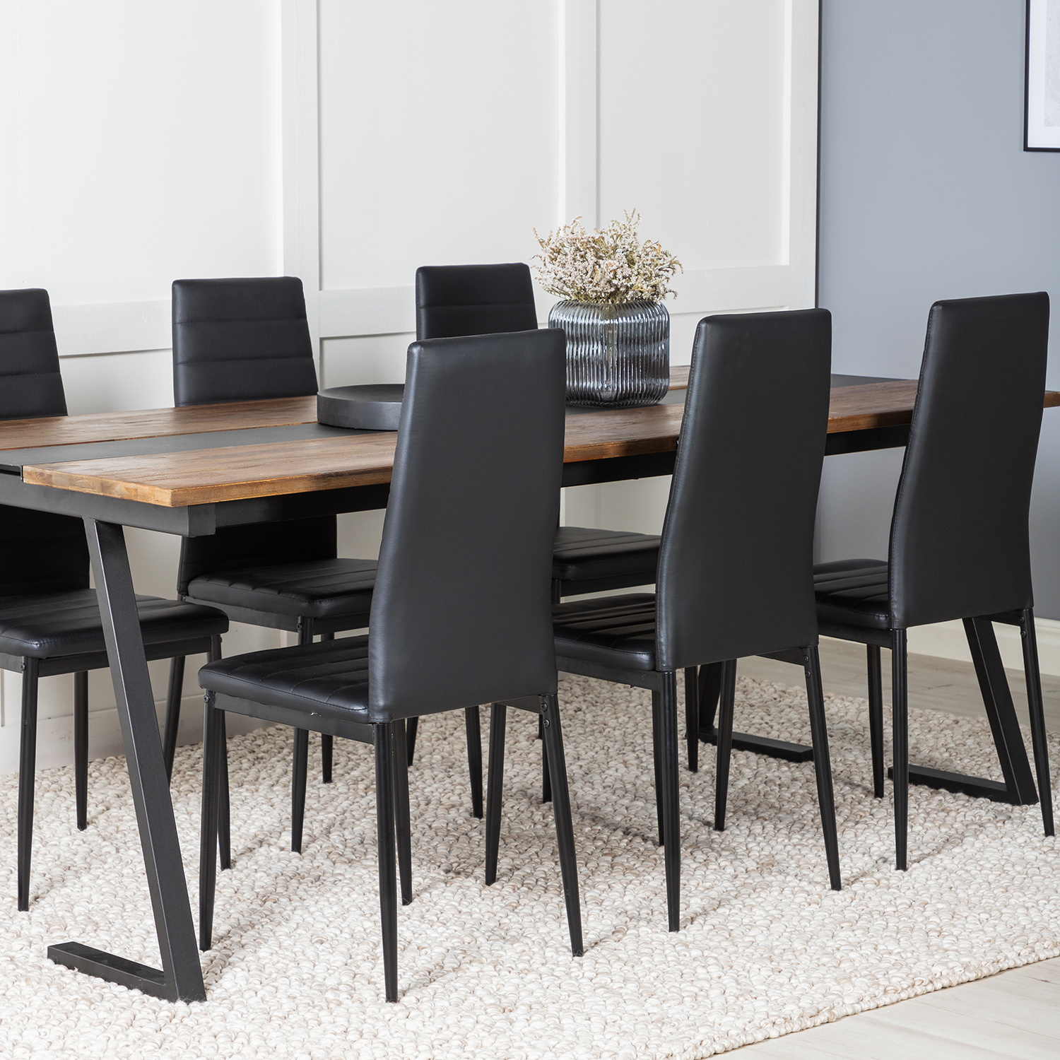 Matgrupp Venture Home Jane med 6 Sly Stolar