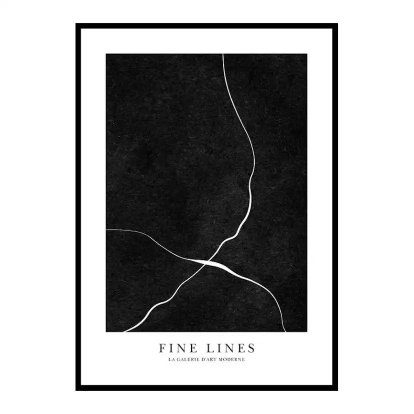 Poster Gallerix Fine Lines No1