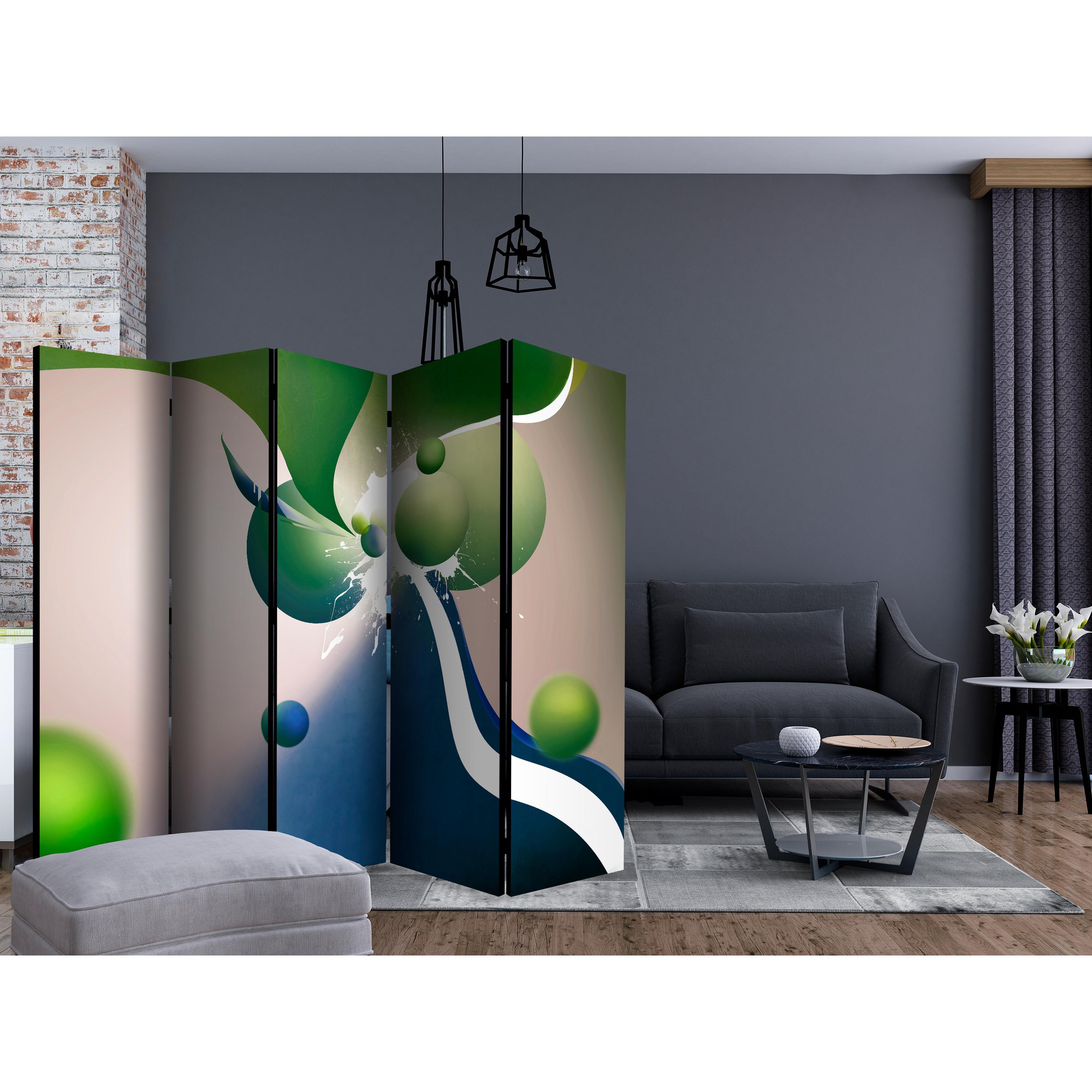 Rumsavdelare Skärmvägg Arkiio Geometric Explosion II 225x172 cm