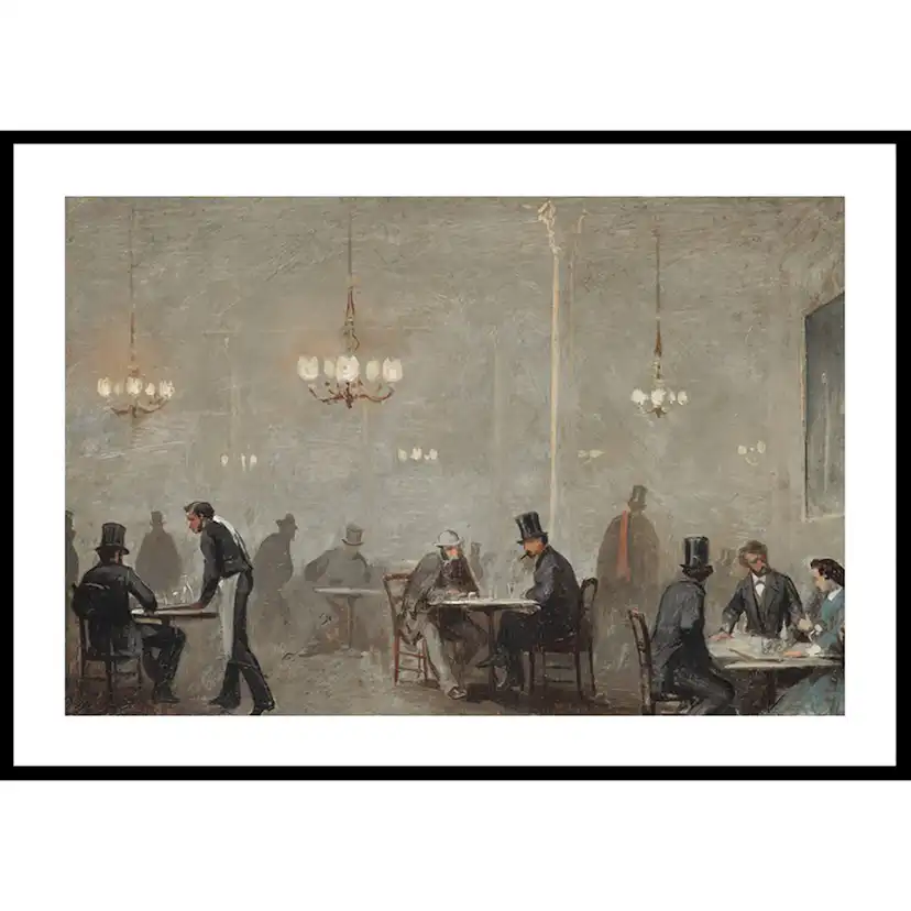 Poster Gallerix El Café By Ricardo Balaca