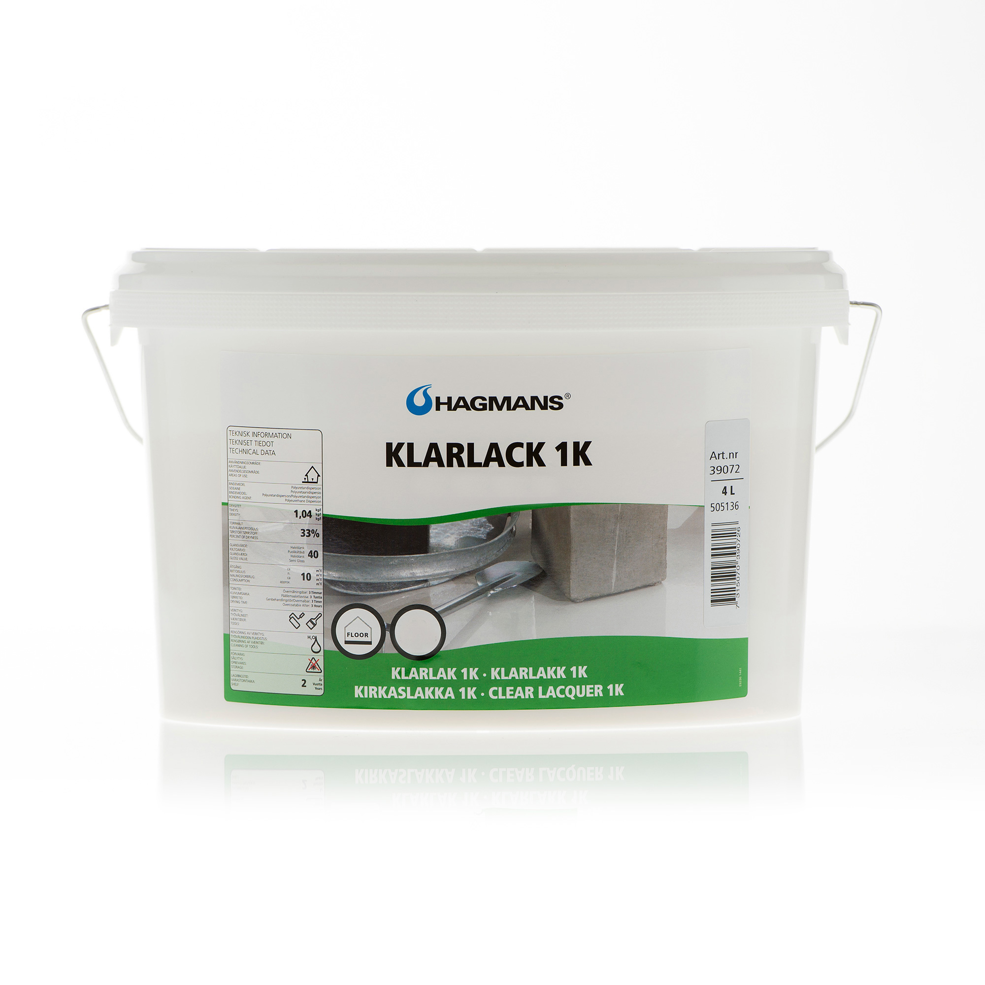 Klarlack Hagmans 1K