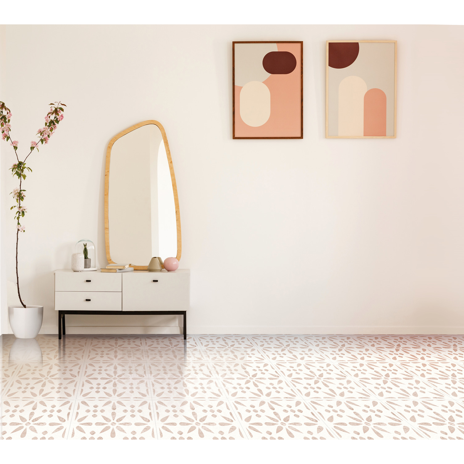 D-C-FIX Självhäftande Golvplattor Nortiq 11-pack