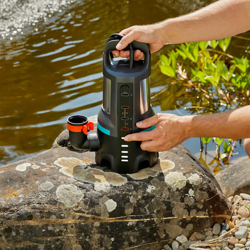 Pump Gardena Dränkbar 20000 AquaSensor För Smutsigt Vatten