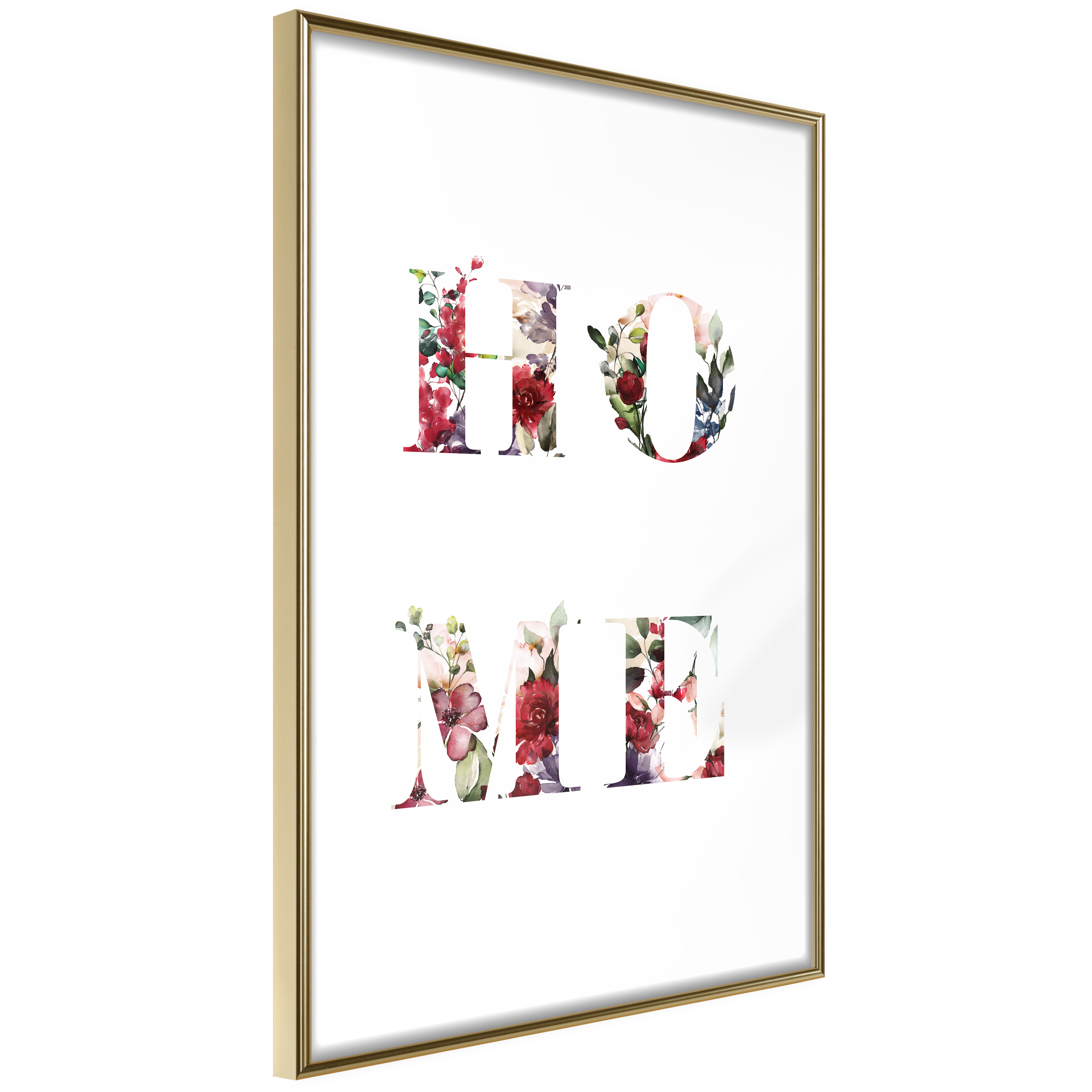 Poster Artgeist Affisch Home in Flowers