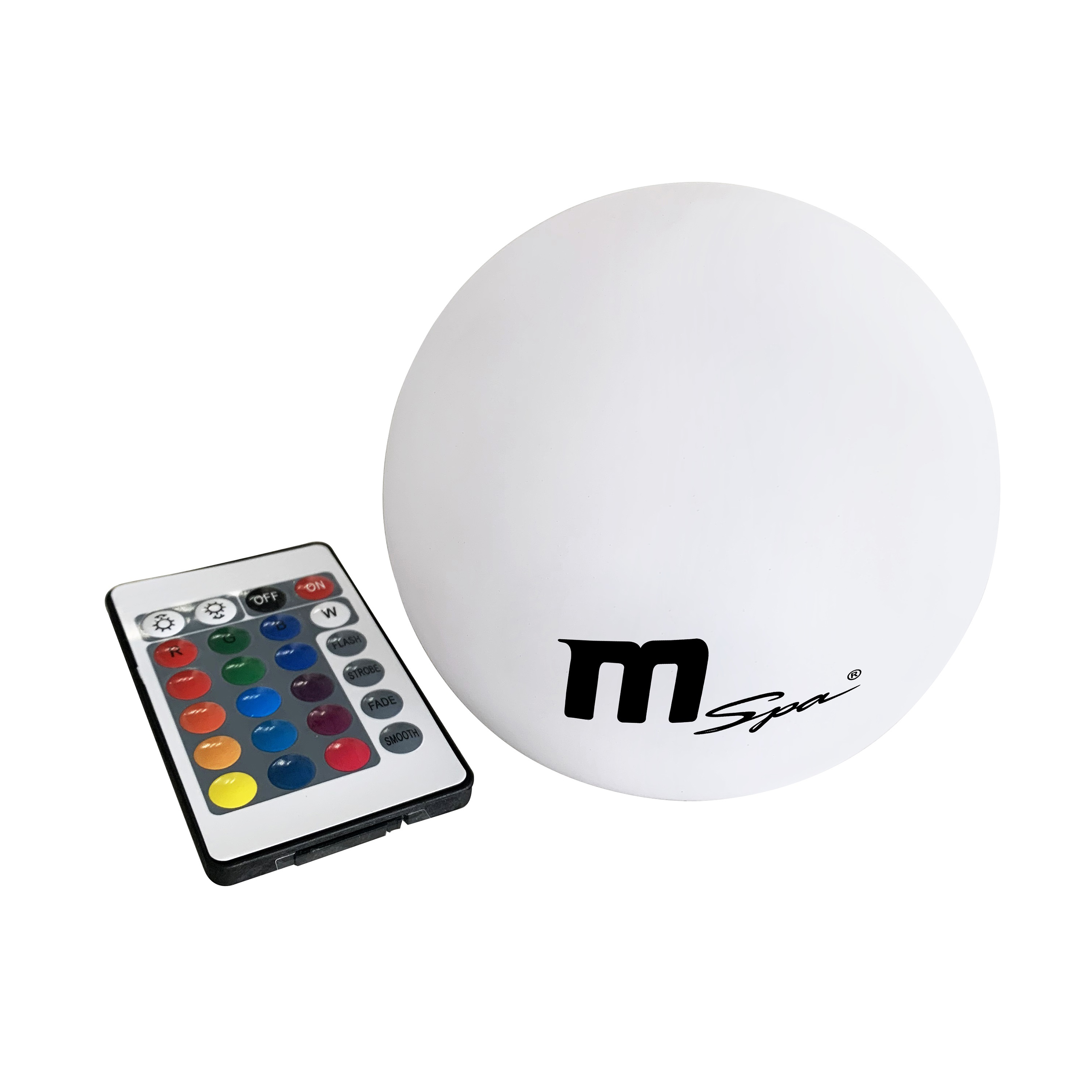 LED-Lampa Mspa Flytande Lampa med Flerfärgsläge & Fjärrkontroll till Pool