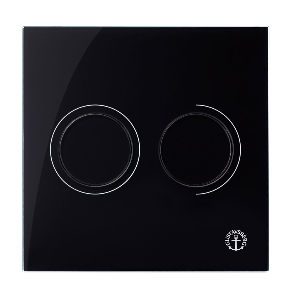 Spolknapp Gustavsberg till Triomont XS Duo Glas Pneumatisk