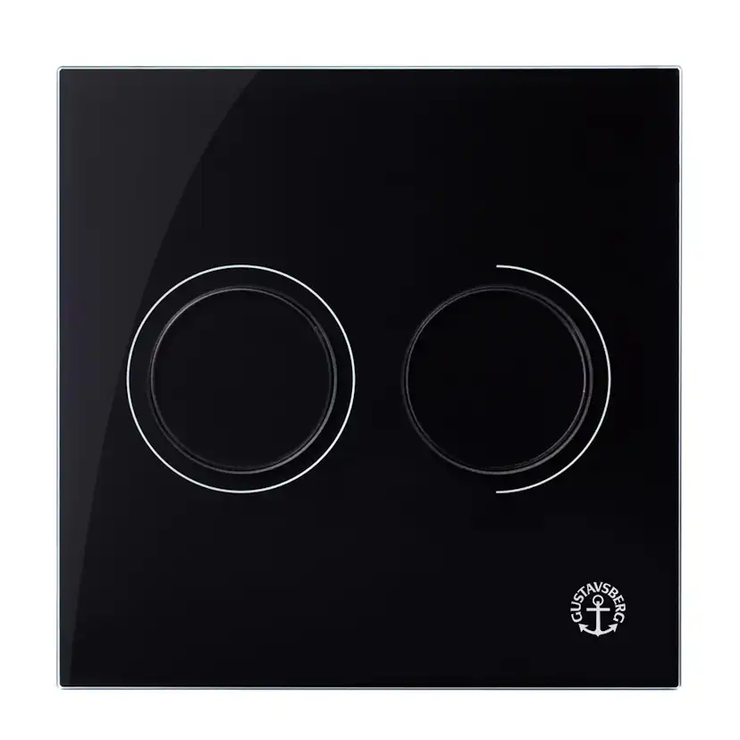 Spolknapp Gustavsberg till Triomont XS Duo Glas Pneumatisk