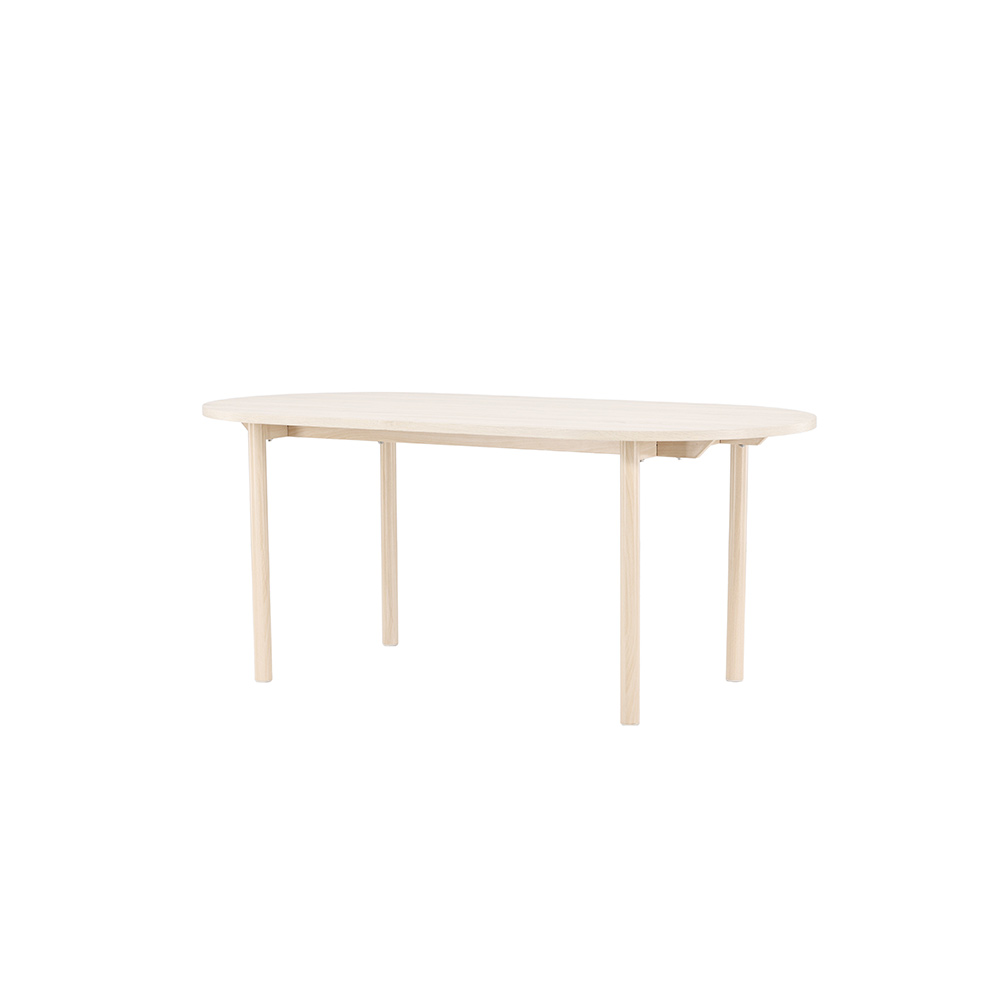 Andy Dining Table 90x180 cm  -  / Whitewash Vittvätt