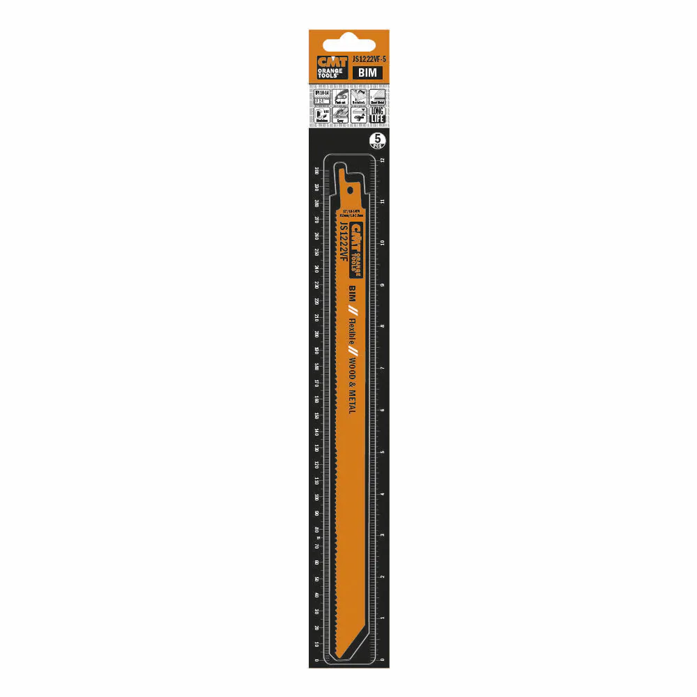 Tigersågblad CMT Orange Tools Trä/metall 300mm BIM Flex 5 st