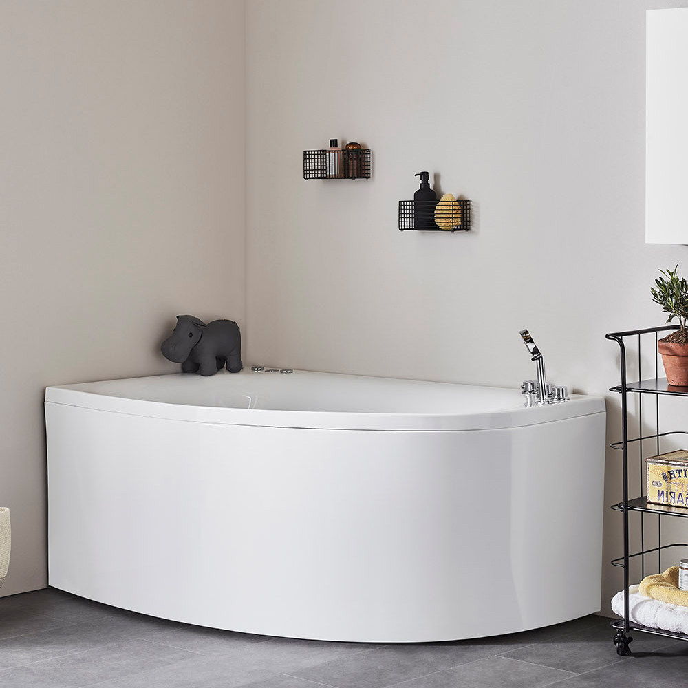 Bubbelbadkar Noro Sand 160 inkl. blandare