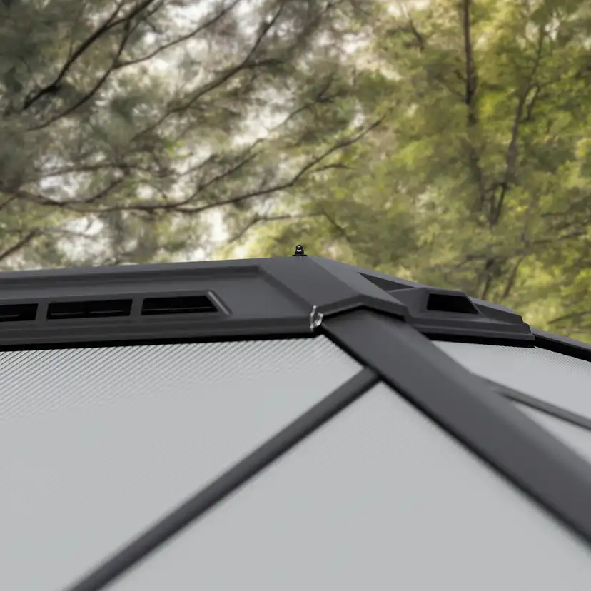 Canopia Dallas Hardtop Aluminium Paviljong För Hela Säsongen