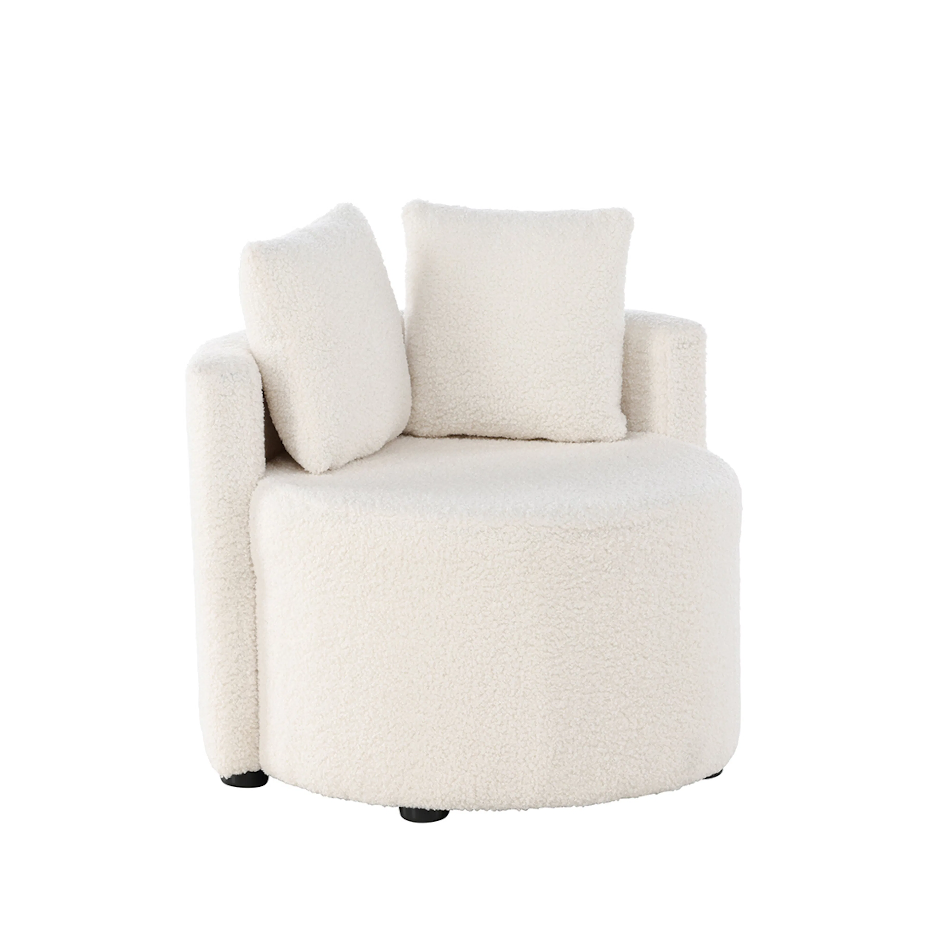 Kelso Kids 2-seat Sofa - White / Teddy FSC 100% Färg: White