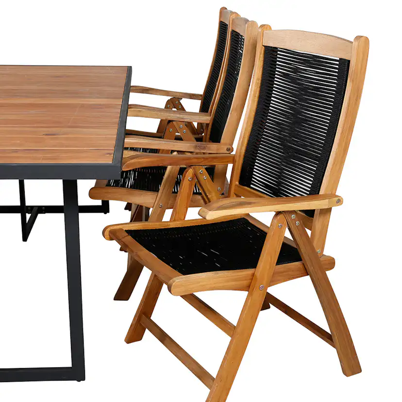 Matgrupp Venture Home King med 6 Peder Matstolar