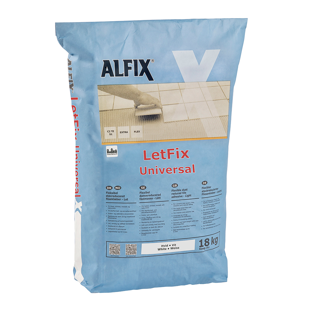 Lättfix Universal Konradssons Vit 18 kg