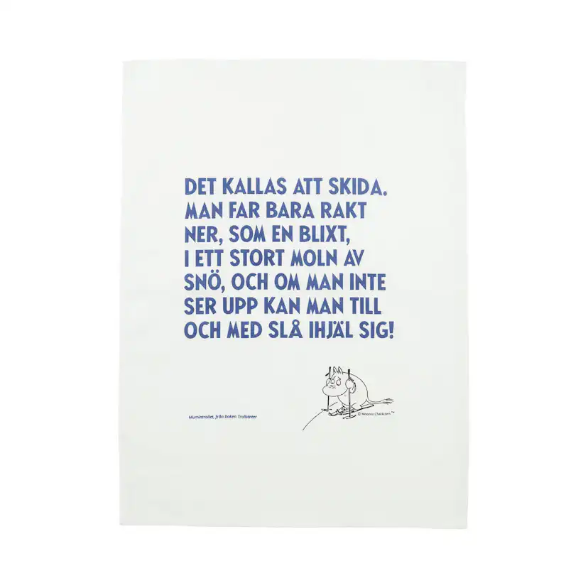 Presentförpackning Svanefors A Box with Mumin Disk & Skida