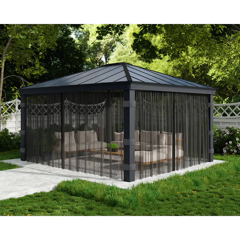 Myggnät Canopia by Palram Set Till Dallas Gazebo 4,3 X 5 m