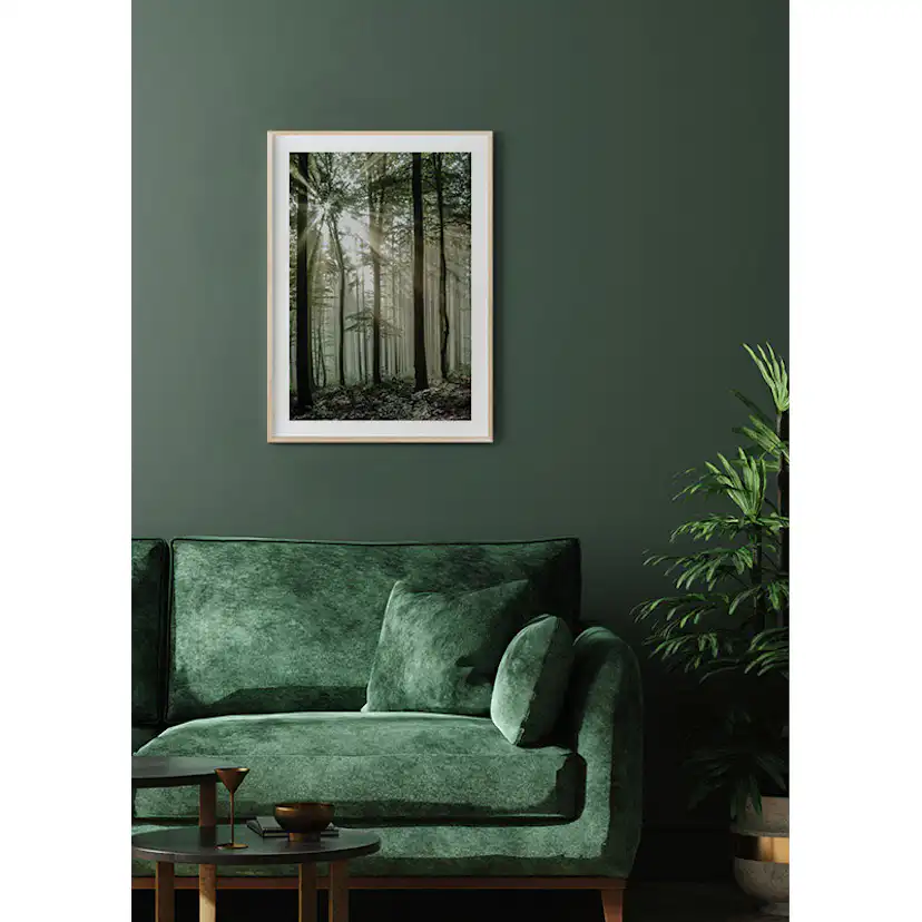 Poster Gallerix Light Through Trees