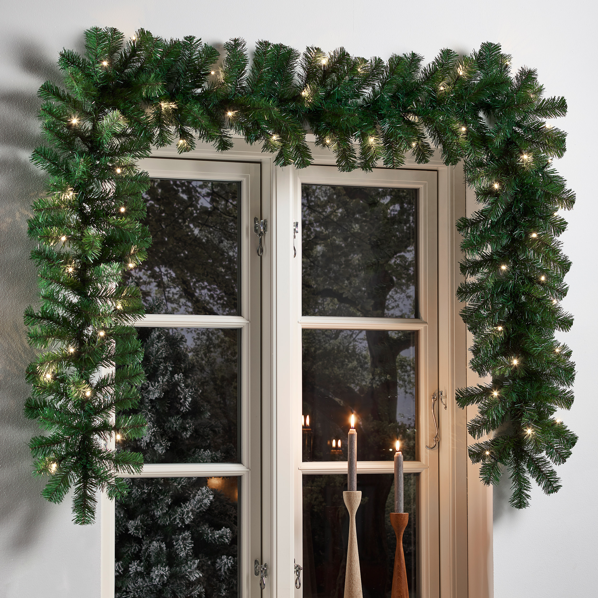 Girlang Nordic Winter Batteridriven inkl Ljus