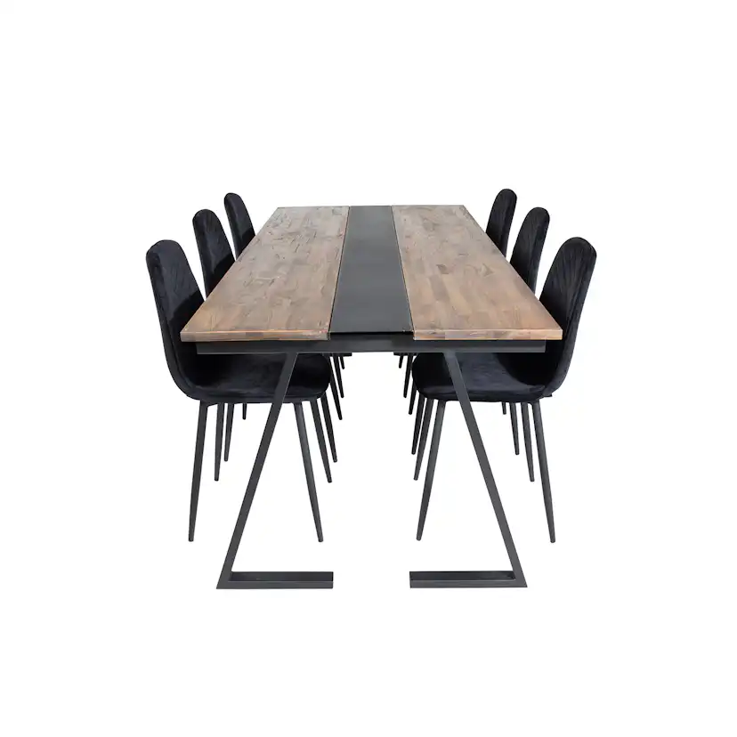 Matgrupp Venture Home Jane med 6 Phoi Stolar