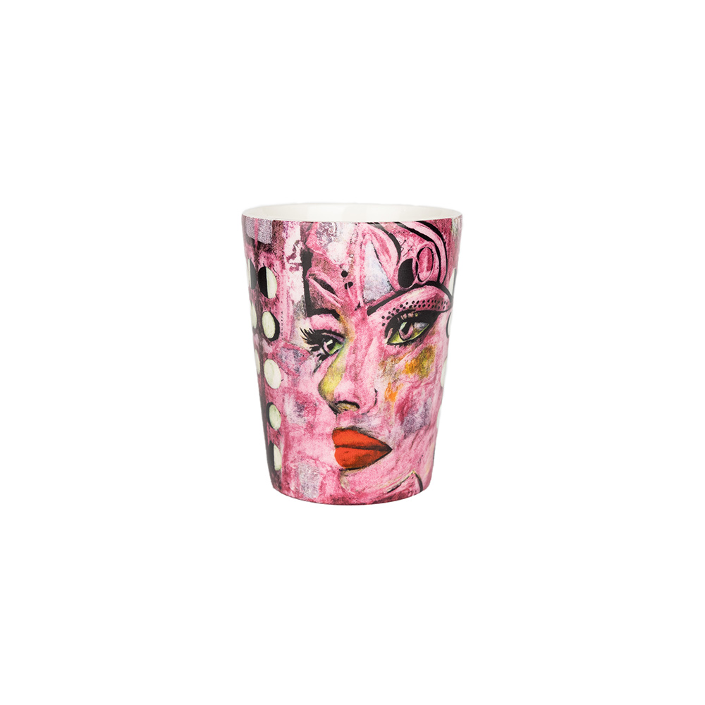 Mugg Carolina Gynning Moonlight Queen Pink