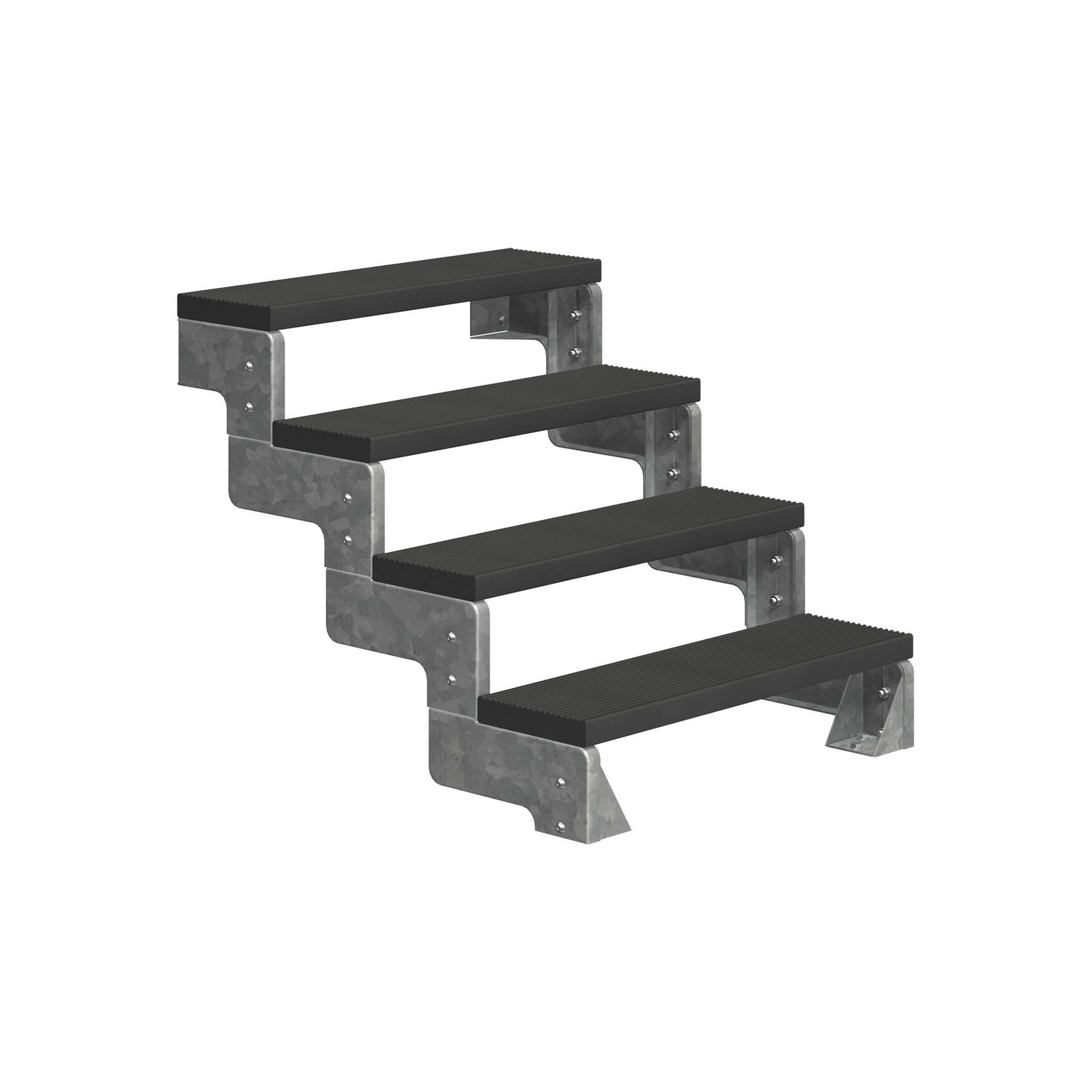 Trädgårdstrappa Dolle Gardentop Trimax utan Räcke