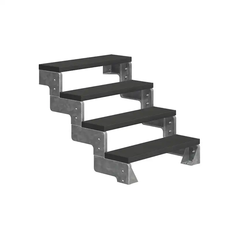 Trädgårdstrappa Dolle Gardentop Trimax utan Räcke