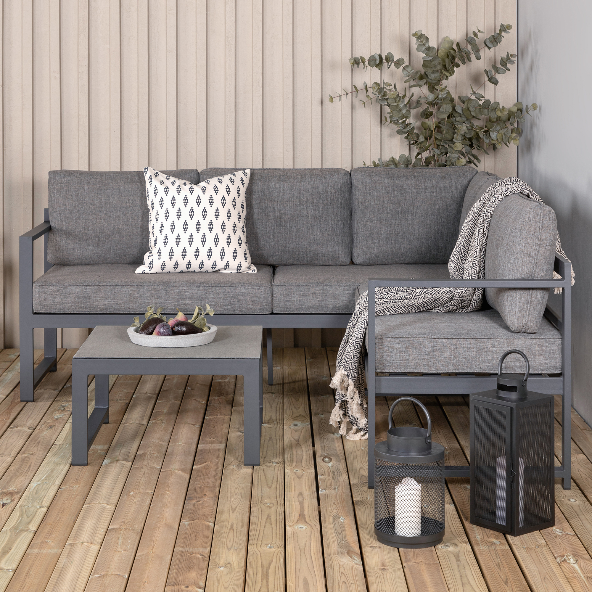 Soffgrupp Venture Home Salvia Aluminium/Glas Utomhus