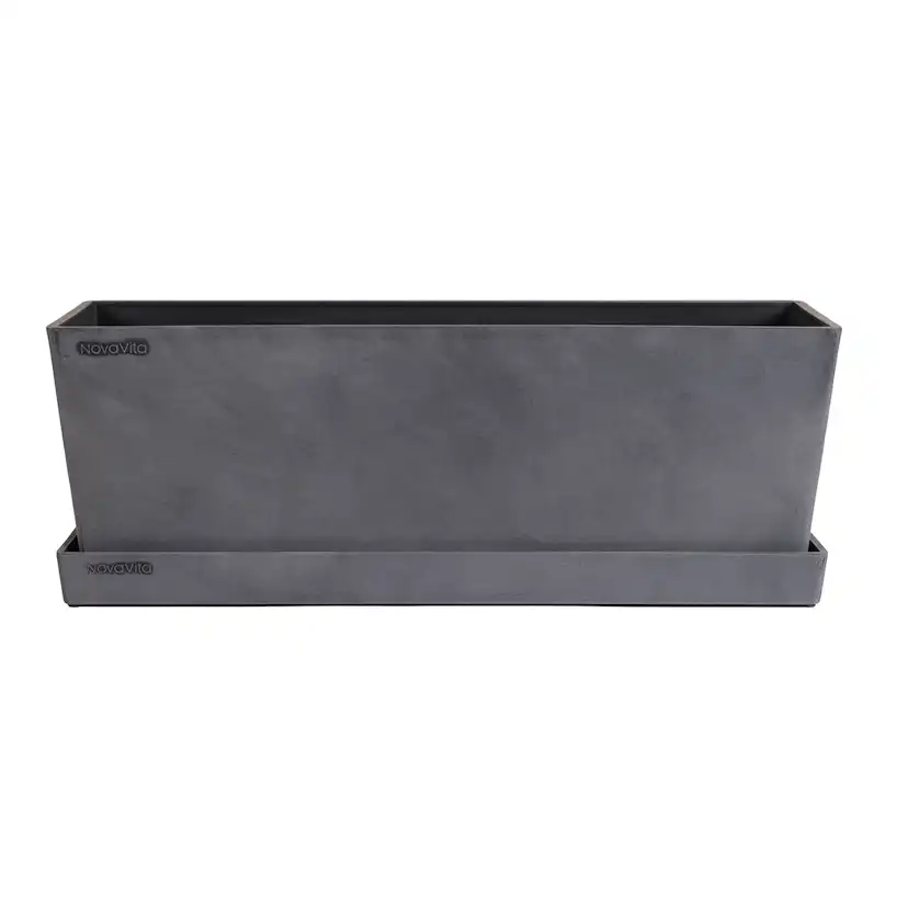 Fat Greenline Michelangelo 50x15 Antracit Till Krukor