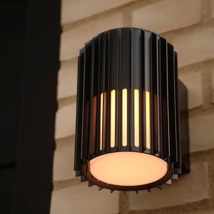 Aludra | Vägglampa | Seaside svart Svart