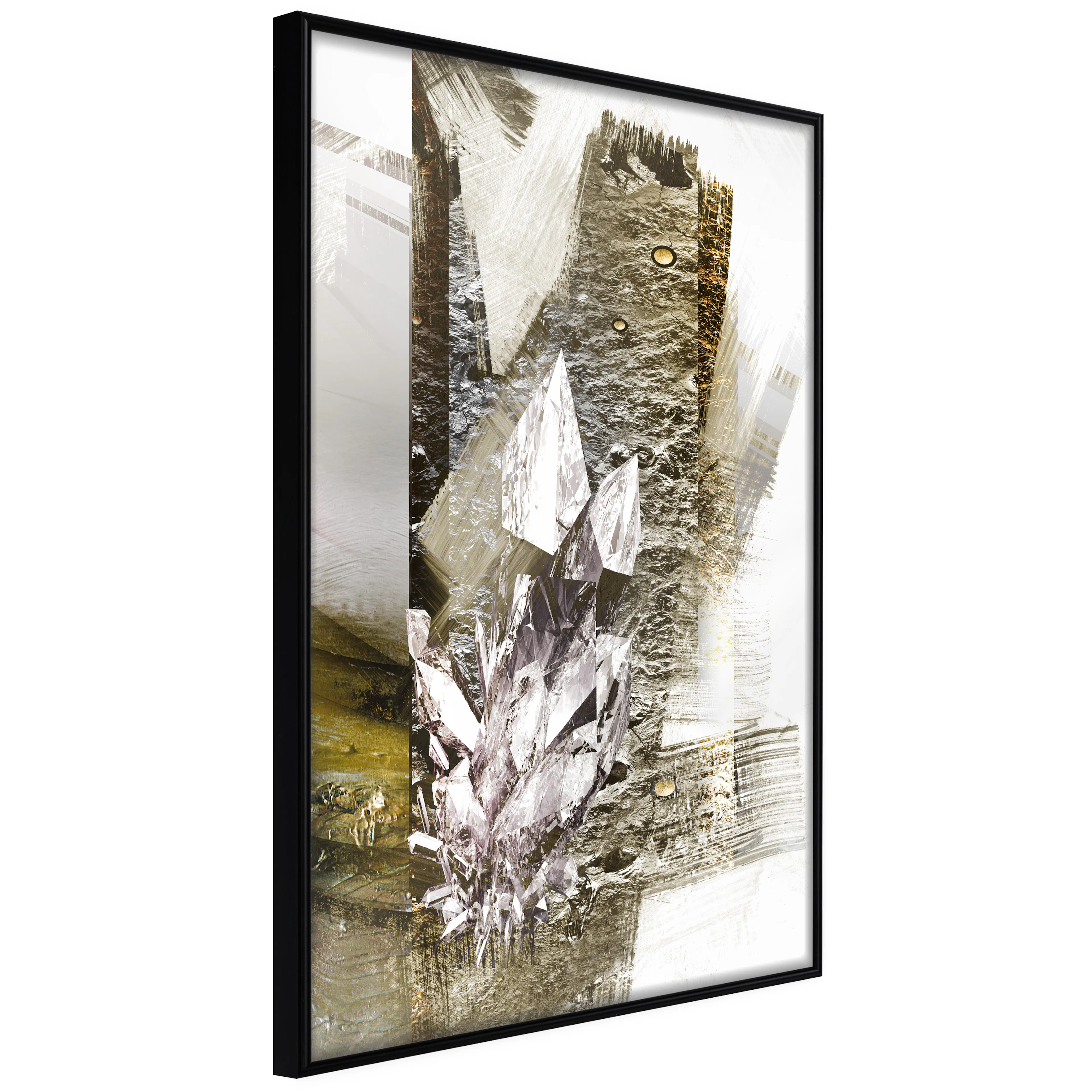 Affisch - Diamond [Poster] 20x30 Svart ram, 20x30 cm