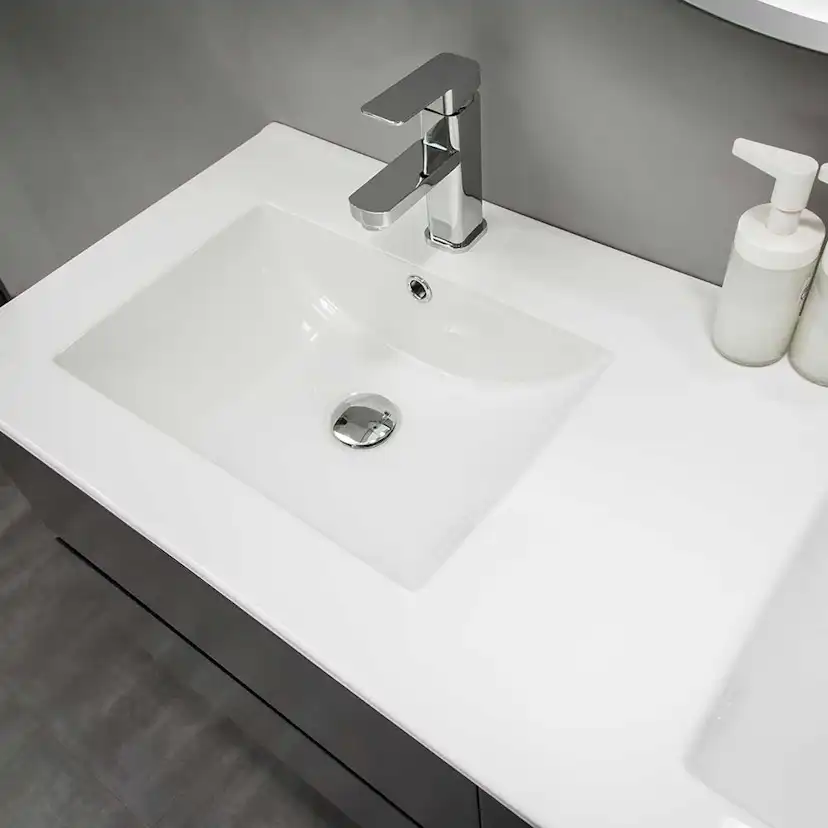 Tvättställsskåp Bathlife Eufori Svart