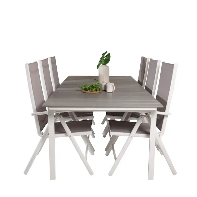 Matgrupp Venture Home Lova 224/324 med 6 Bront Stolar