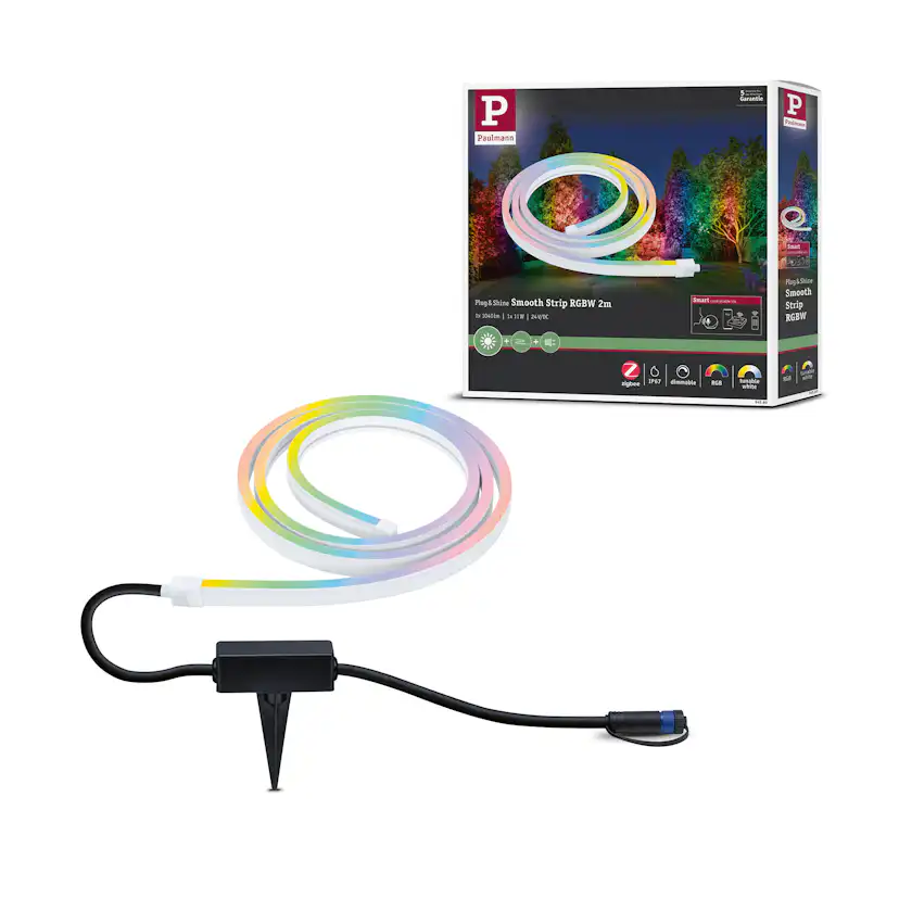 LED-strip Paulmann Smooth Plug & Shine IP67 24V Ljus: RGBW+, Längd: 2